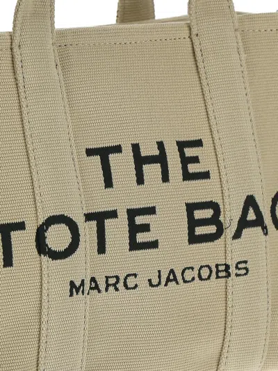 Marc Jacobs The Jacquard Medium Tote Bag In Beige