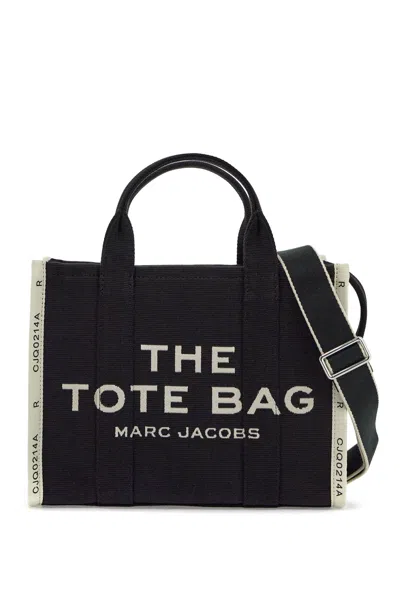 Marc Jacobs The Jacquard Medium Tote Bag In Black (black)