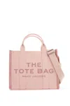 Marc Jacobs The Jacquard Medium Rose Tote Bag In Rose (pink)