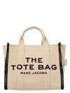 Marc Jacobs The Jacquard Medium Tote Tote Bag Beige In Brown