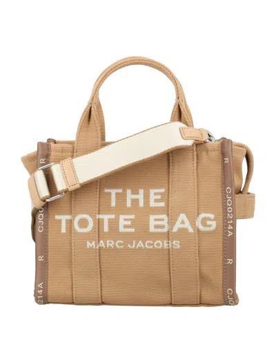 Marc Jacobs The Jacquard Mini Tote Bag In Brown