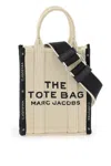 Marc Jacobs The Jacquard Mini Tote Bag In Beige