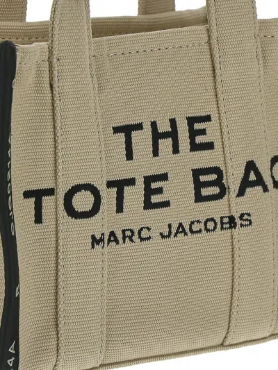 Marc Jacobs The Jacquard Mini Tote Bag In Beige