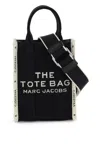 Marc Jacobs The Jacquard Mini Tote Bag In Black