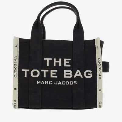 Marc Jacobs The Jacquard Mini Tote Bag In Black