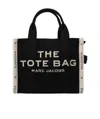 Marc Jacobs The Jacquard Mini Tote Bag In Black