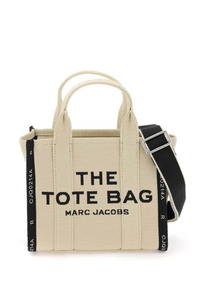 Marc Jacobs The Jacquard Small Bag In Beige