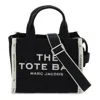 Marc Jacobs The Tote Bag Small Cotton Tote In Black