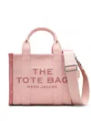 Marc Jacobs The Jacquard Small Tote Rose Handbag In Pink