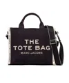 Marc Jacobs The Small Logo Jacquard Tote Bag In Black