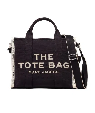 MARC JACOBS THE JACQUARD SMALL TOTE BAG