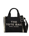 Marc Jacobs The Tote Bag Small Cotton Tote In Black