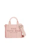Marc Jacobs The Jacquard Small Tote Rose Handbag In Rose
