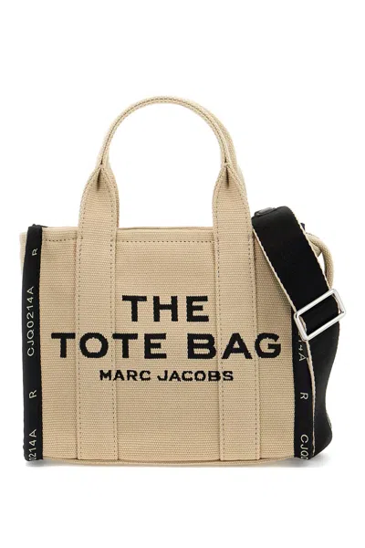 Marc Jacobs The Small Jacquard Tote Bag In Beige