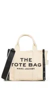 Marc Jacobs The Jacquard Mini Tote Bag In Warm Sand