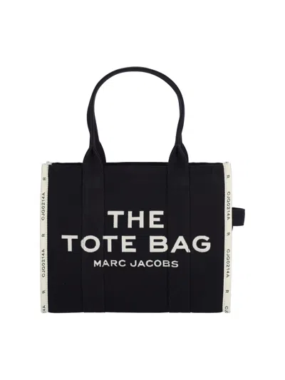 Marc Jacobs 'the Jacquard' Tote Bag In Black  