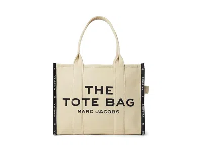 MARC JACOBS THE JACQUARD TOTE BAG TOTE HANDBAGS WARM SAND: ONE SIZE