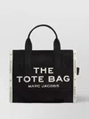 Marc Jacobs The Tote Bag Small Cotton Tote In Black