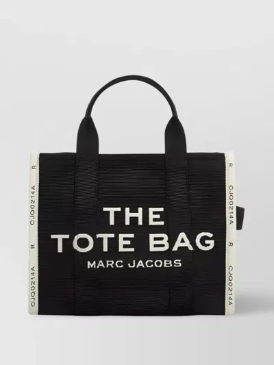 MARC JACOBS THE JACQUARD TOTE THE SMALL JACQUARD LOGO TOTE BAG