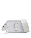 Marc Jacobs The Jelly Snapshot Crossbody Bag In Clear/nickel