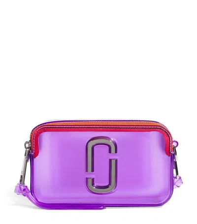 Marc Jacobs The Jelly Snapshot Crossbody Bag In Purple