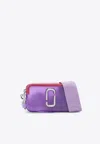 Marc Jacobs Women Lilac Pvc The Snapshot Crossbody Bag In Purple