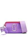 Marc Jacobs The Snapshot Jelly Crossbody Bag In 紫色