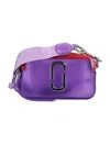 Marc Jacobs Lilac Pvc The Snapshot Crossbody Bag In Wisteria