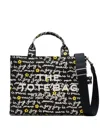 Marc Jacobs The Joy Canvas Medium Tote Bag In Black