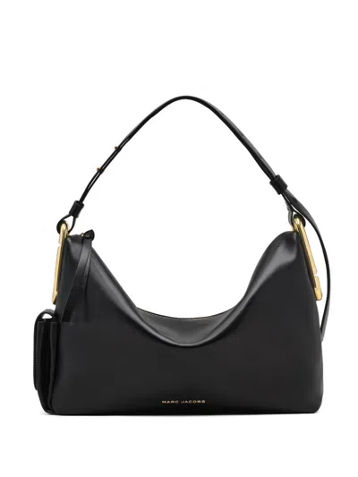 Marc Jacobs The Juliette Leather Shoulder Bag In Black