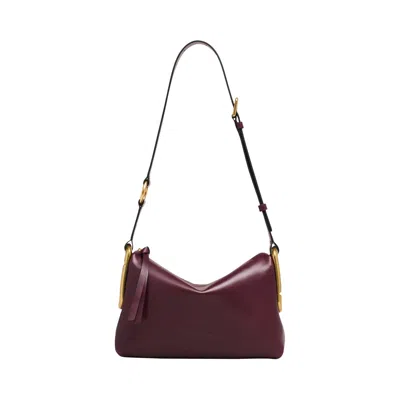 Pre-owned Marc Jacobs The Juliette Messenger Bag 'dark Port' | Red | Women's Size Onesize