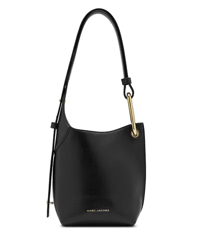 Marc Jacobs The Juliette Small Leather Bucket Bag In Black