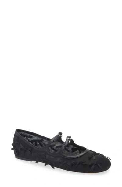 Marc Jacobs The Kiki Ballerina Flat In Black