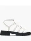 Marc Jacobs The Kiki Flat Sandals In White