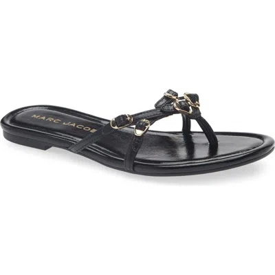 Marc Jacobs The Kiki Flip Flop In Black