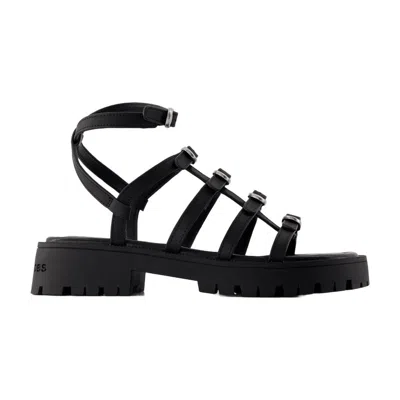 Marc Jacobs The Kiki Gladiator Sandals In Black
