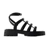 Marc Jacobs The Kiki Gladiator Sandals In Black