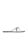 Marc Jacobs The Leather Kiki Thong Sandals In Multi