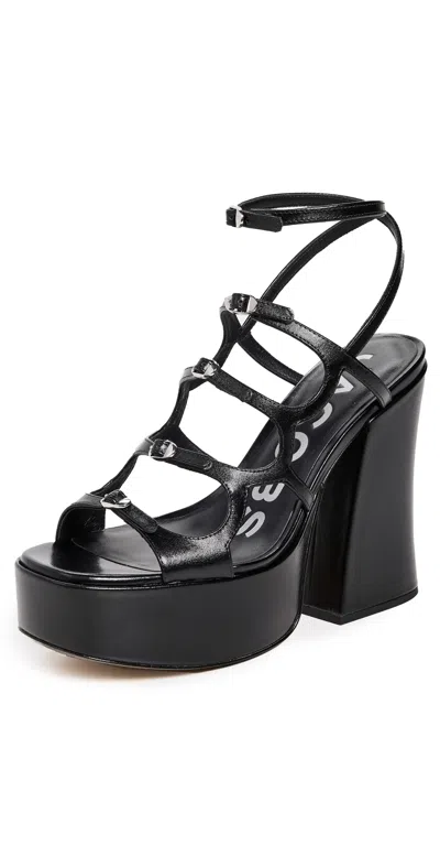 Marc Jacobs The Kiki Platform Sandals Black