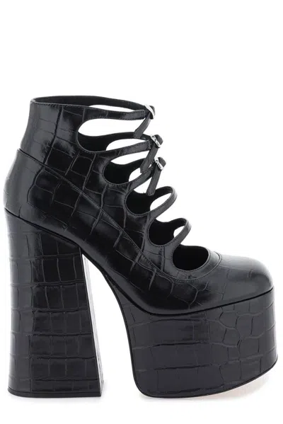 MARC JACOBS THE KIKI ROUND TOE ANKLE BOOTS