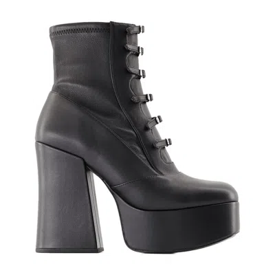 MARC JACOBS MARC JACOBS THE KIKI STRETCH ANKLE BOOTS