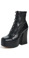 Marc Jacobs The Kiki Stretch Ankle Boots Black In Black