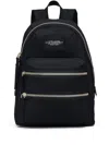 Marc Jacobs The Biker Nylon Medium Backpack Bags In Black