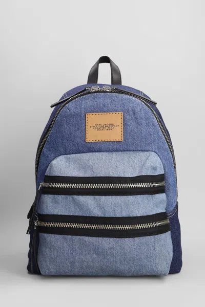 Marc Jacobs The Large Backpack Backpack In Blue