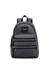 Marc Jacobs The Large Backpack Zipped Backpack In Grey
