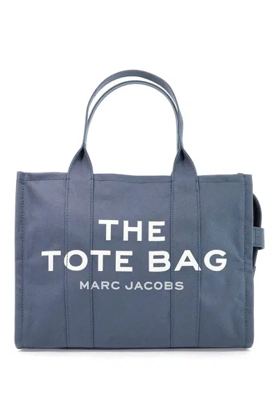 Marc Jacobs The Large Tote Bag In Blue Canvas