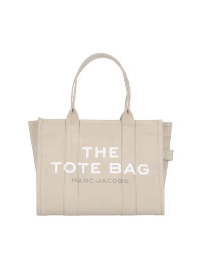 Marc Jacobs 'the Large Canvas' Tote Bag – Beige
