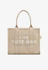 Marc Jacobs The Large Canvas Tote Bag In Beige