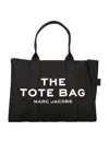 Marc Jacobs The Large Canvas Tote Bag In Black
