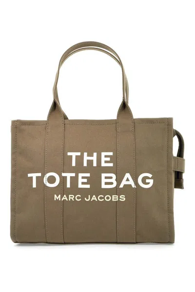 Marc Jacobs The Large Canvas Tote Bag In Green